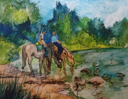 4705 Les cavaliers de Serrières 